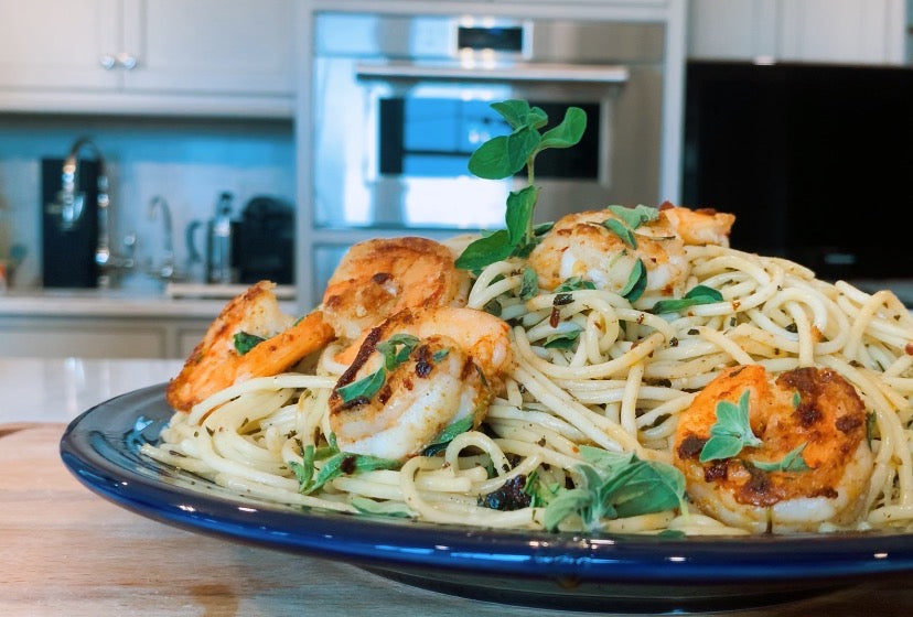 Spicy Shrimp & Pasta