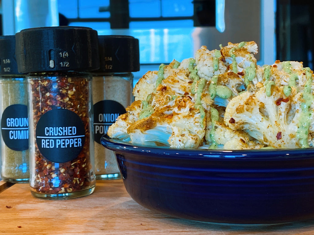 Vegan Cauliflower Steak Side Dish