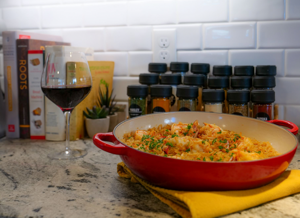 Cajun Shrimp and Rice Skillet